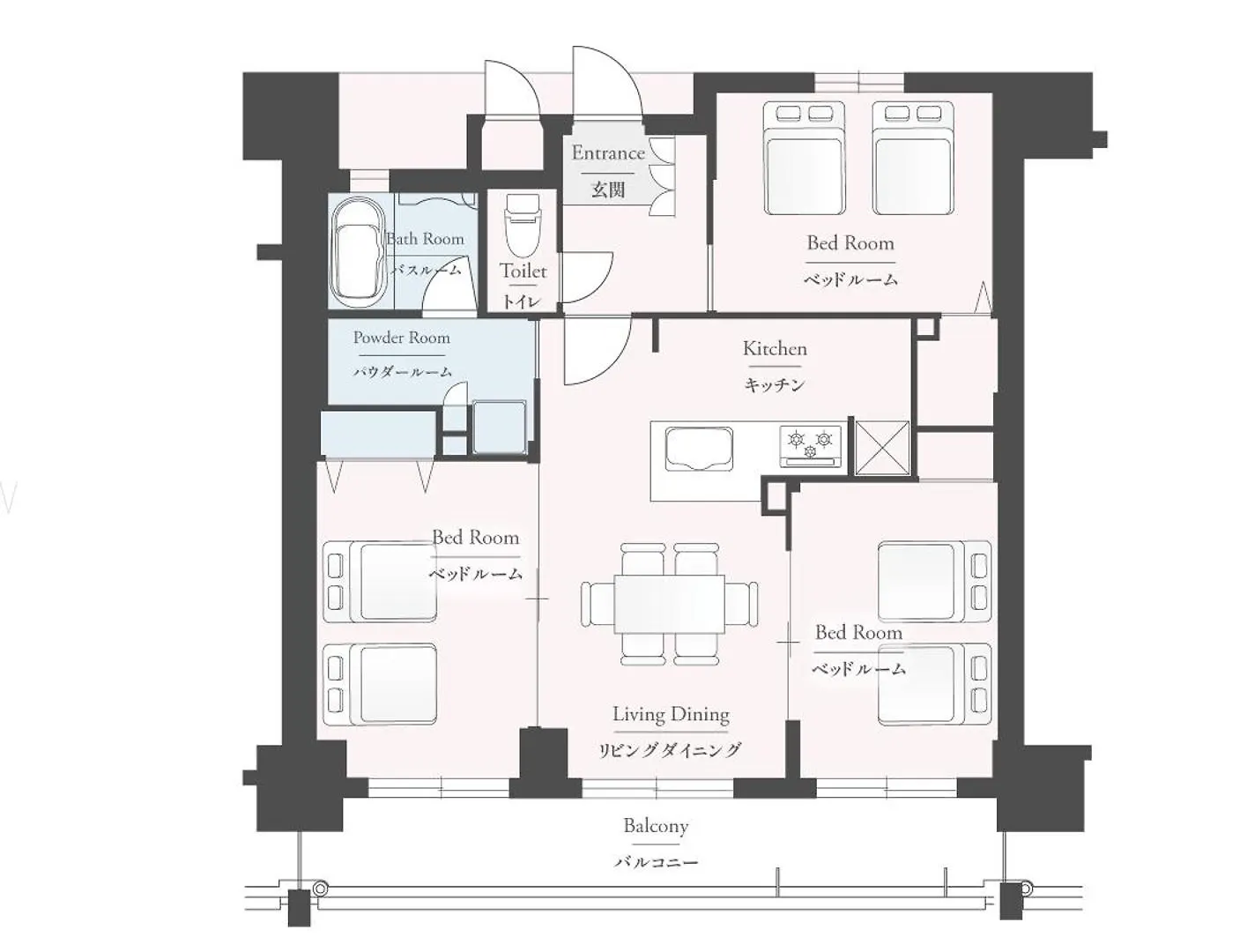 Cystal Exe Nippombashi Appartement Osaka
